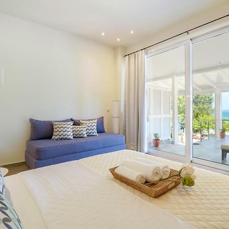 Golden Beachside Terrace Chrysi Ammoudia Extérieur photo