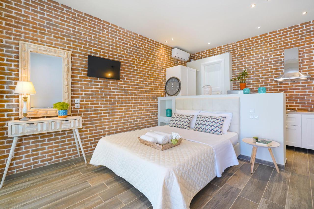 Golden Beachside Terrace Chrysi Ammoudia Extérieur photo
