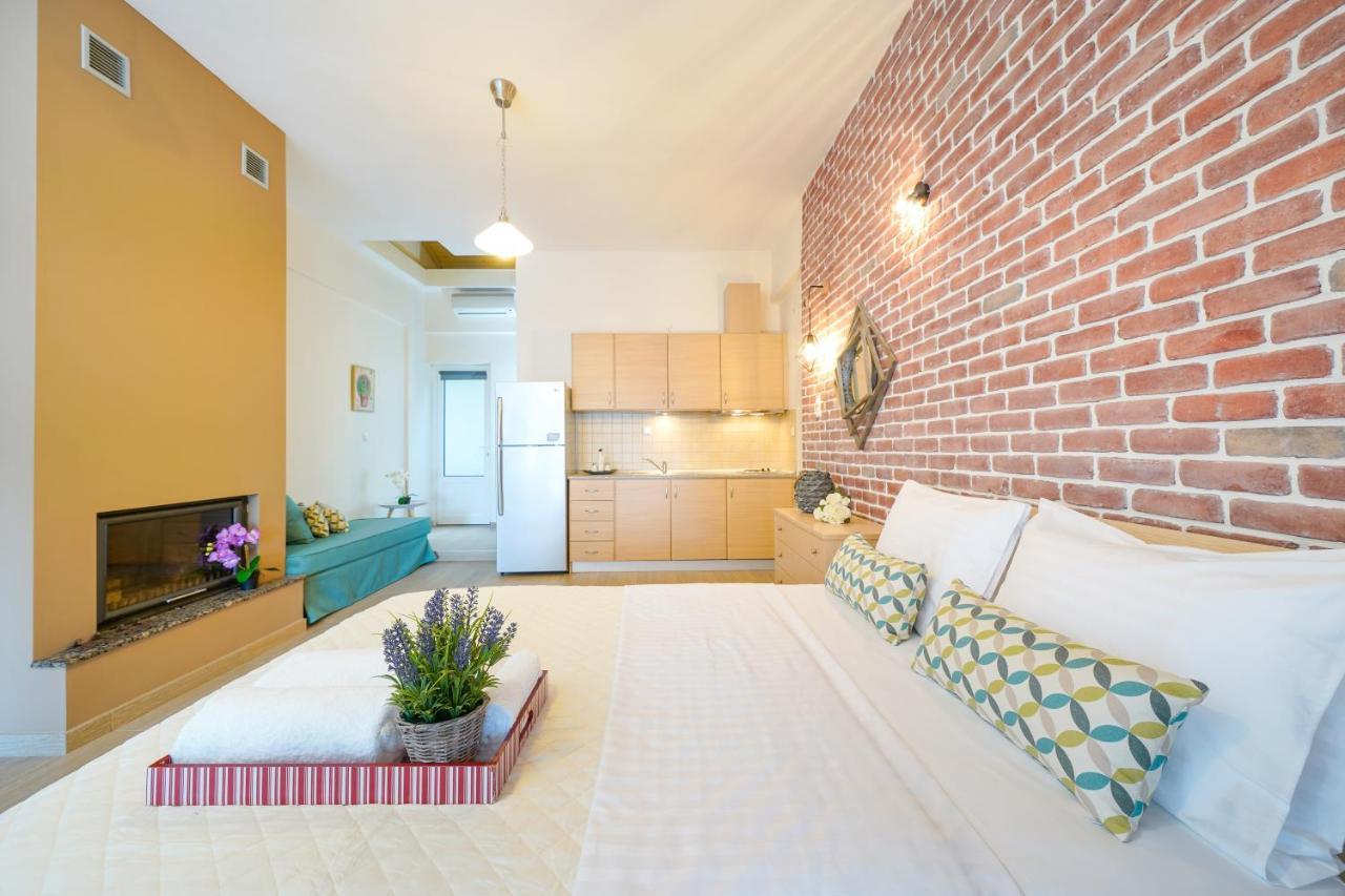 Golden Beachside Terrace Chrysi Ammoudia Extérieur photo