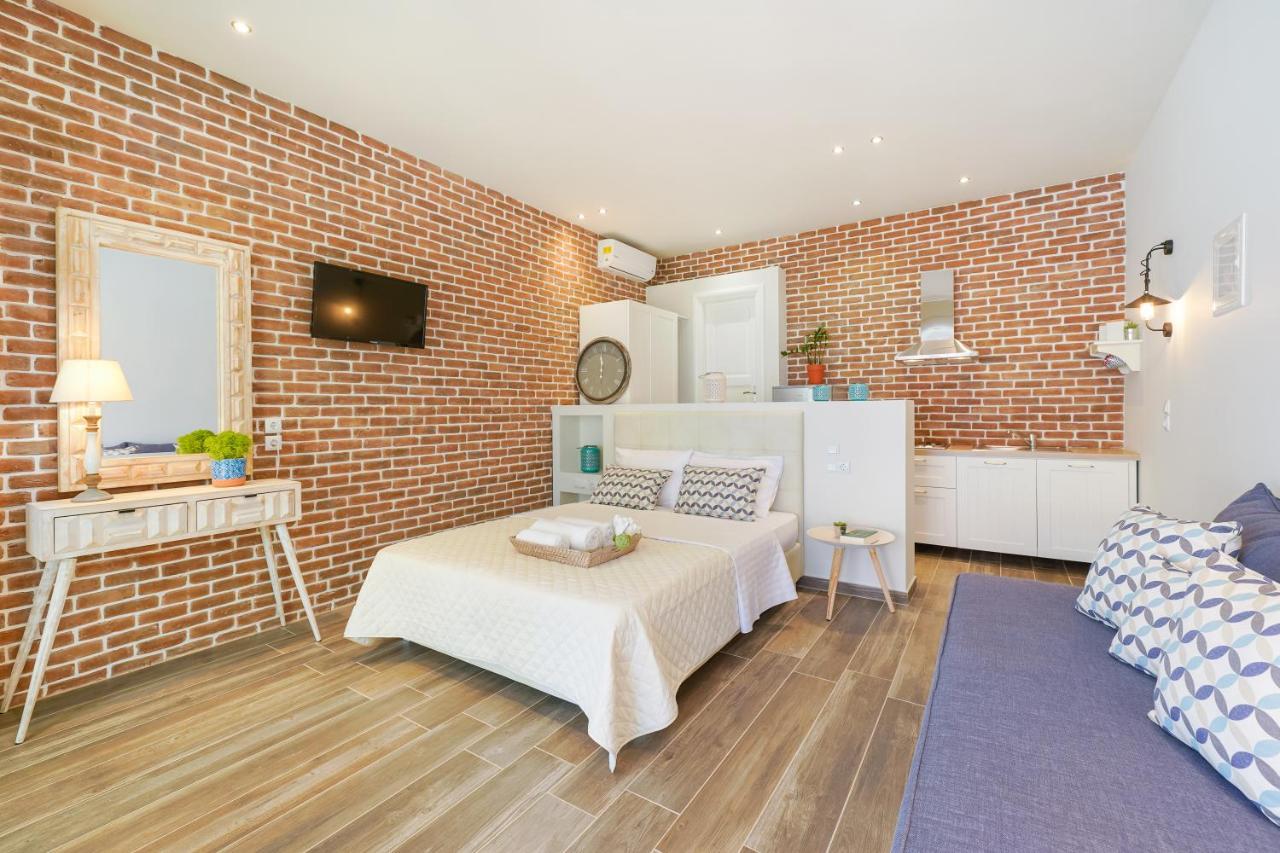 Golden Beachside Terrace Chrysi Ammoudia Extérieur photo